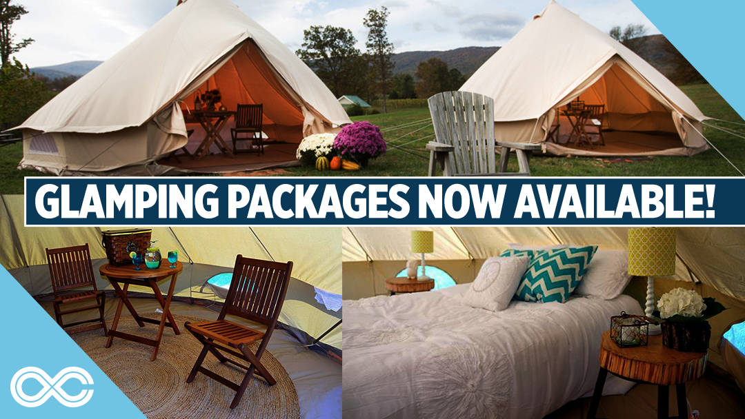 Glamping is on sale now! Elevate your camping experience at LOCKN’